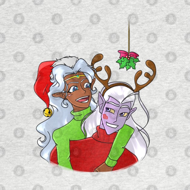 Lotura - Christmas Kiss by AniMagix101